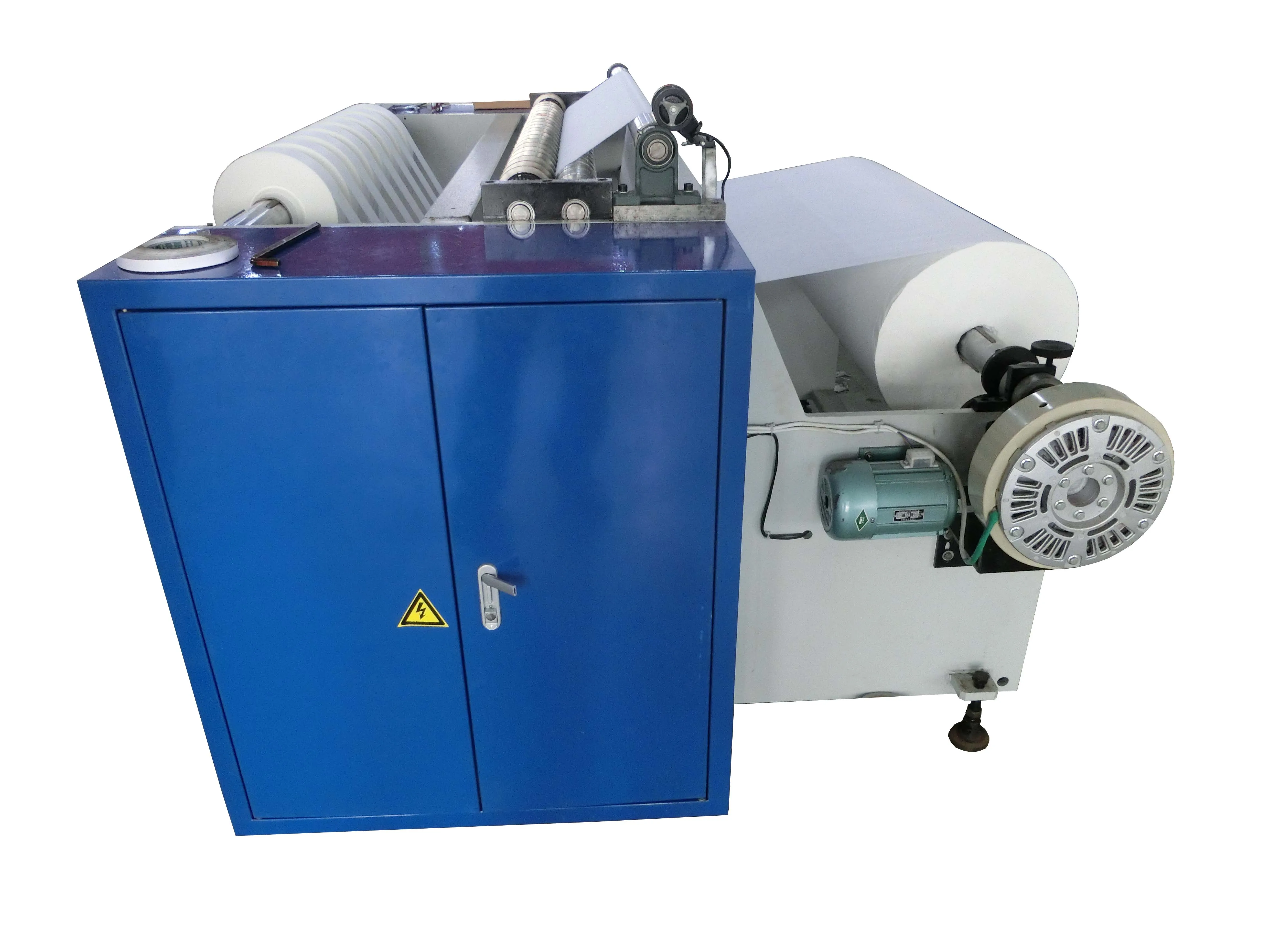 Slit And Rewind Different Type Of Non Woven PP Nonwoven Fabric Slitter Rewinder