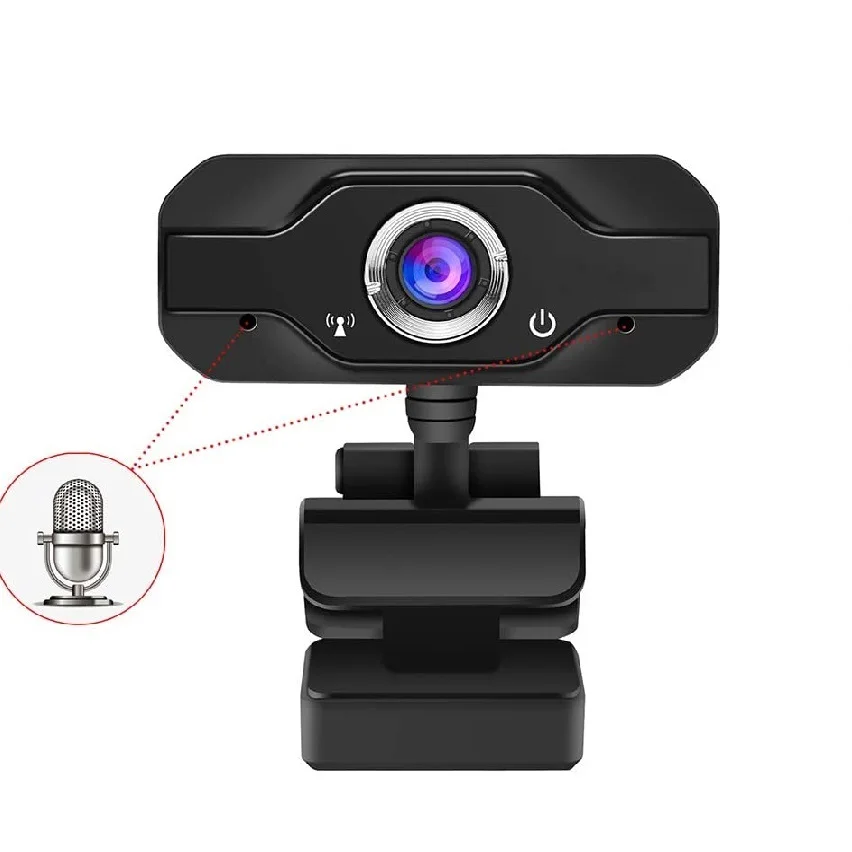  Веб-камера 1080p Full HD USB офисная камера вращающаяся на 360 градусов видеозапись с