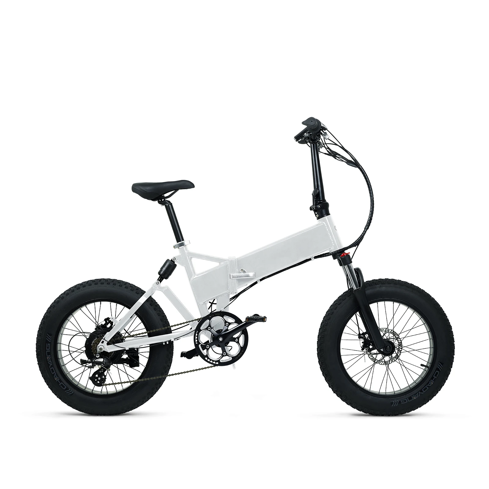 Electric ATV folding electric bicycle 20 inch hidden snowmobile lithium battery power male adult