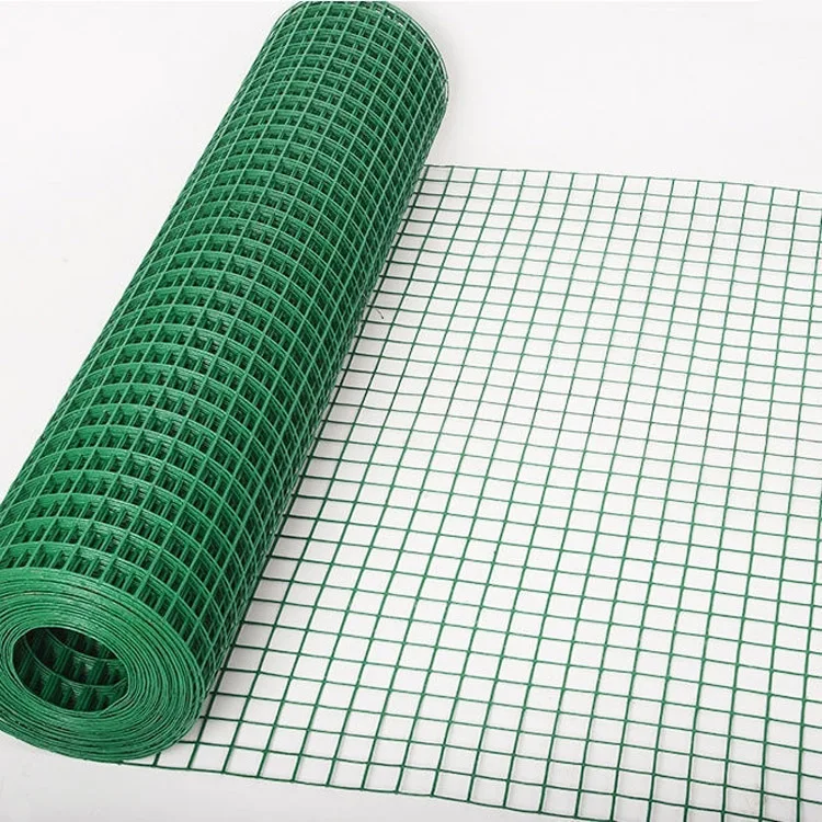 China Factory Supply 2x2 PVC Plastic Coated Welded Wire Mesh For Garden Building