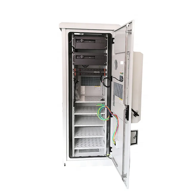 Factory Floor Standing IP55 Lithium 24U Outdoor Battery Rack Cabinet