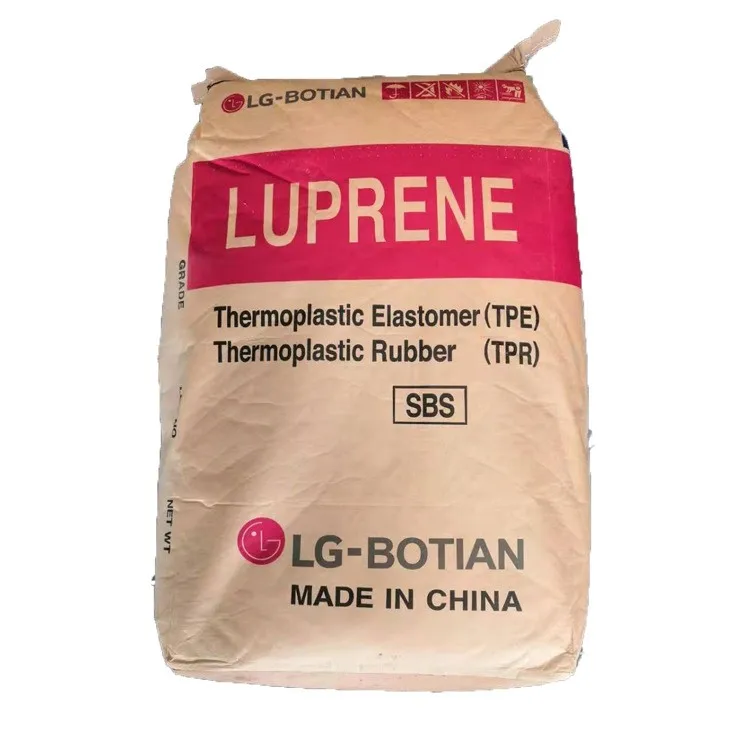 Прямые продажи промышленного класса термопластичный стирол-бутадиен-стирол LG411 для асфальтового модифицированного водонепроницаемого рулона подошвы LG Chem
