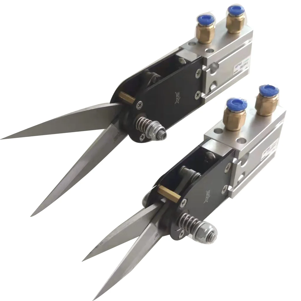 Mask machine scissors head high speed steel ear belt scissors blade full automatic ear belt machine blade M2 scissors head