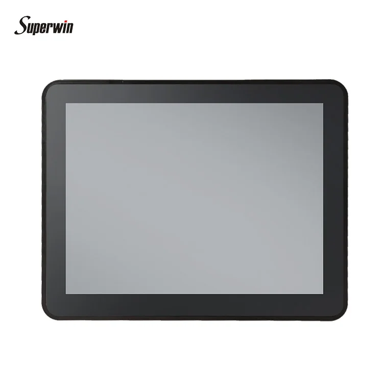 All in one pos windows touch 15.1 Inch wall mount Kitchen  pos systems for coffee shop