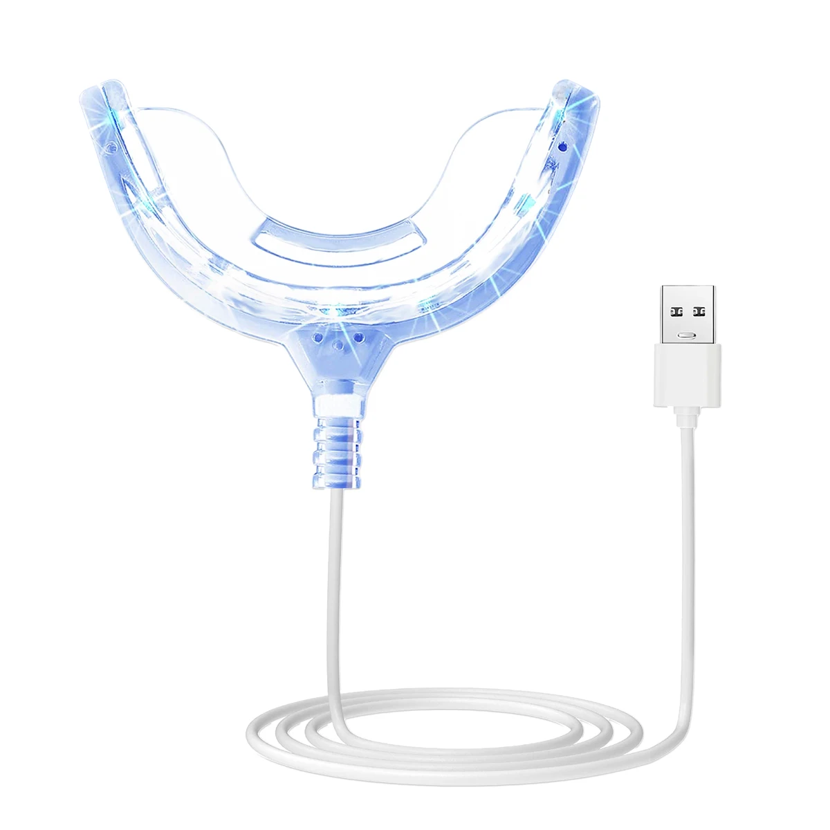 wholesale professional uv dental teeth whitening dual led light mini hand held private label 24 lamp mobile usb