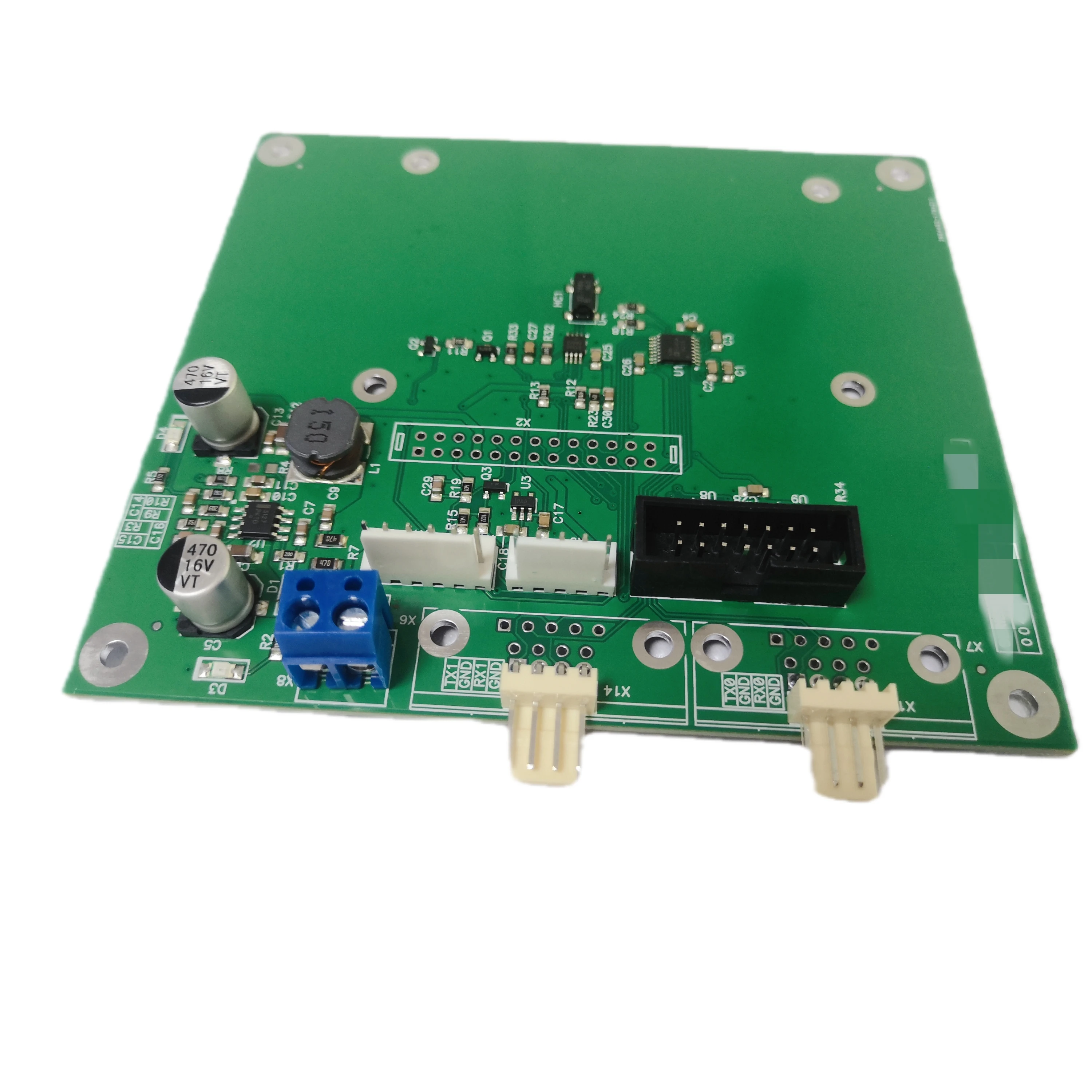 smart control panel pcb assembly OEM ODM EMS double layer circuit board sample to mass manufacturing factoryfast turnkey service