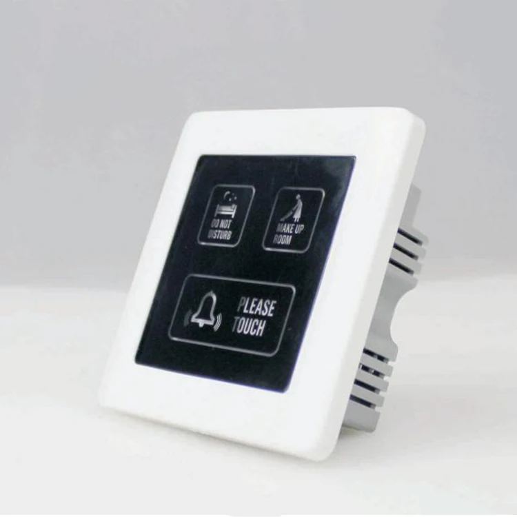 
2020 white LCD screen ABS material cheap price waterproof security doorbell 