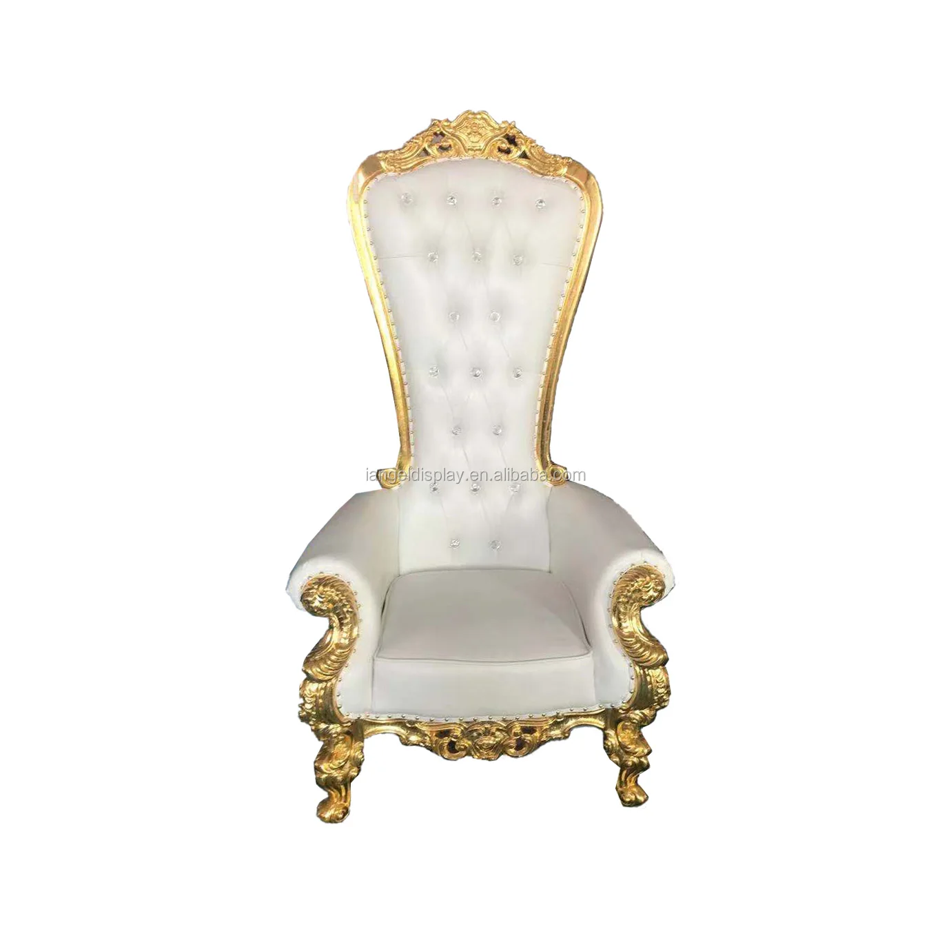 Оптовая продажа престольные стулья Iangel роскошный свадебный престольный стул
