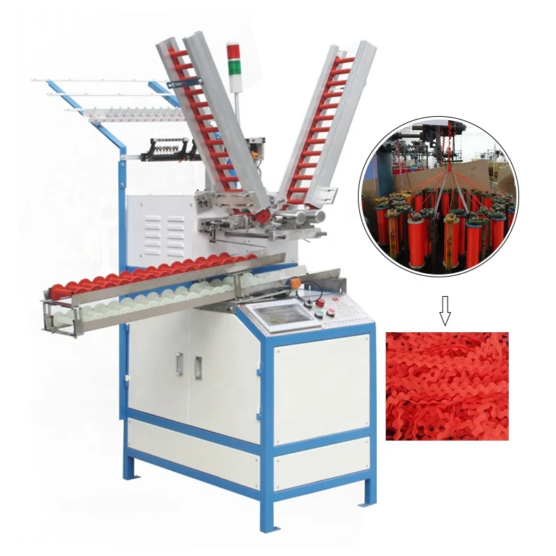 Hot selling rope rewinder machine fully-automatic pirn winding machine PLC control filament winding machine