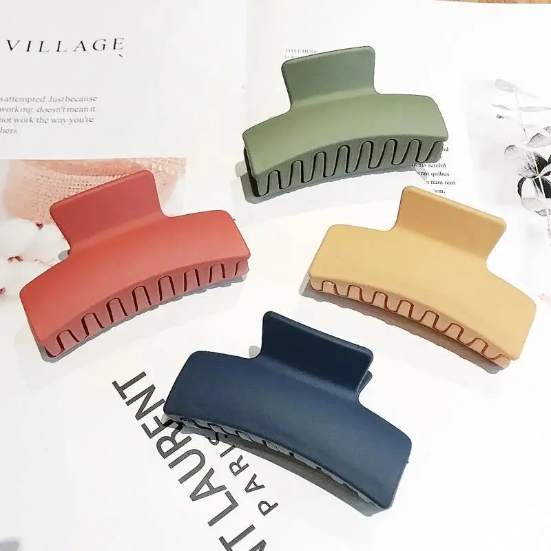 
Hair claws clips simple candy-colored painted hair grip for women hair accessories for women 