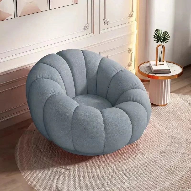 Lounge Modern single seat cheap Nordic Rental bedroom pumpkin chairs