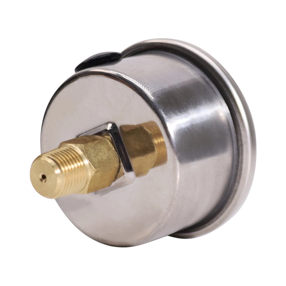 Specialized Production Durable Side or Back 1/8NPT Thread 40Mpa 400Bar 6000psi with Oil or without Oil Pressure Gauge