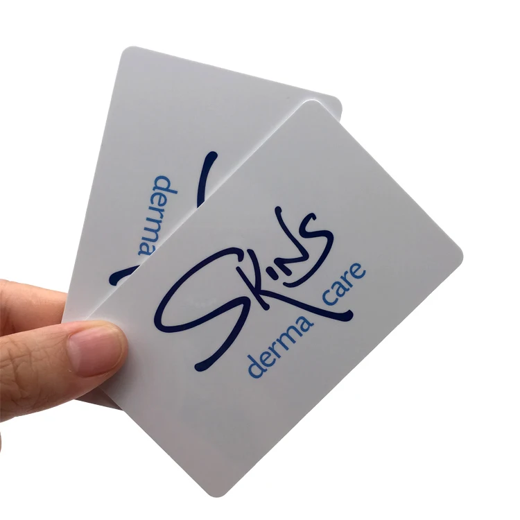 CR80 0,76 мм Толщина ПВХ печать именной карты