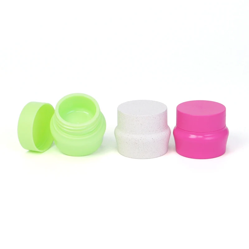5g PP Plastic face cream jar cosmetic containers UV gel nail polish jar For Skincare