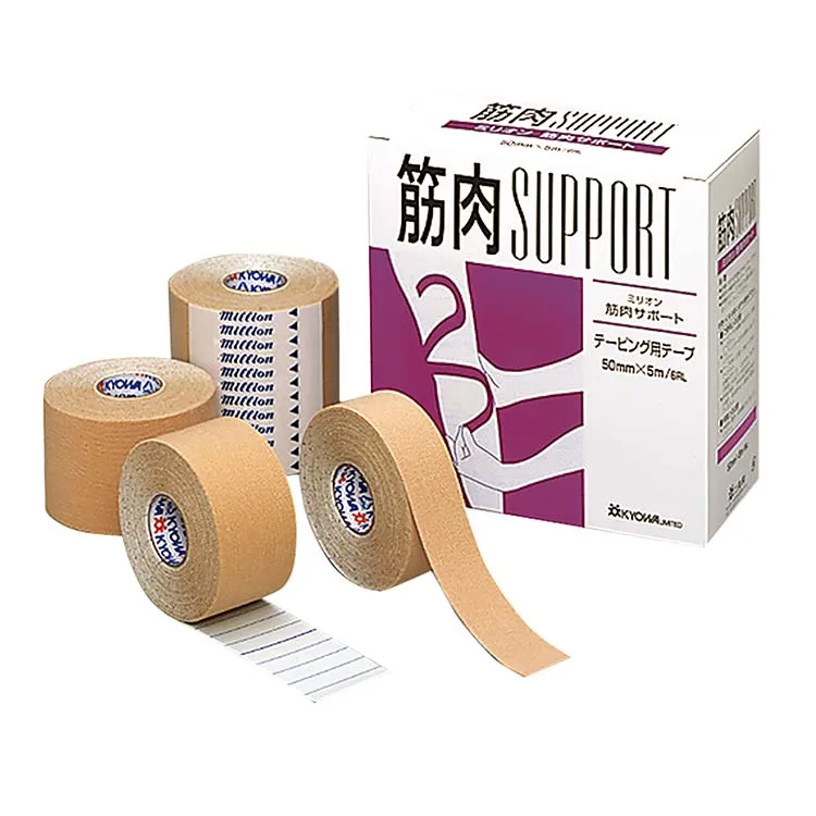 Оптовая продажа, Высококачественная Японская спортивная Защитная кинезиологическая спортивная и наружная лента