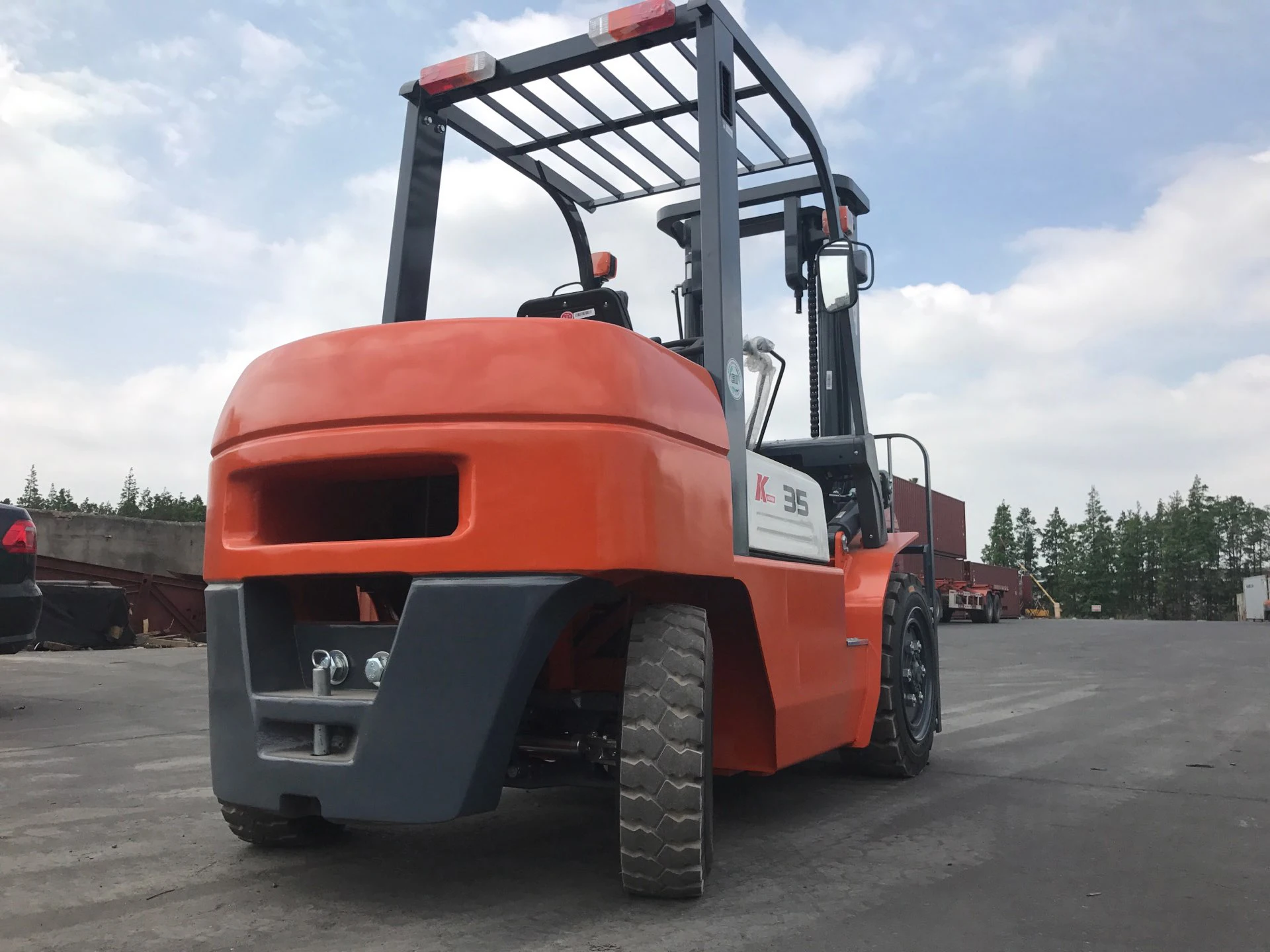 HELI Brand Forklift 3t 3.5T Diesel Forklift CPCD35  With 3-stage Mast and Side Shift for Sale