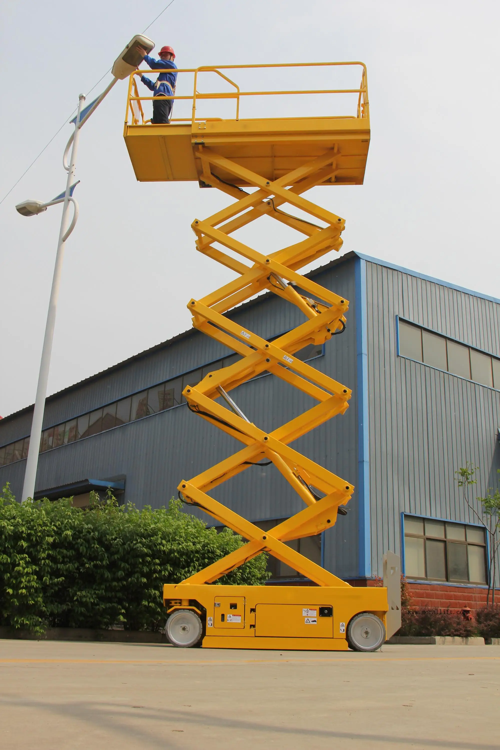13 to 59ft car lift platform car parking Hydraulic four post car elevator 4 to 18m