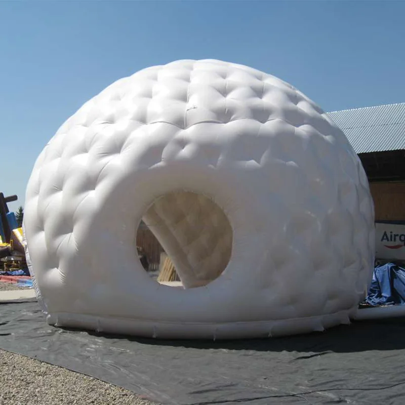 Customized Pvc Inflatable Igloo Dome Tent Decoration Inflatable Tent