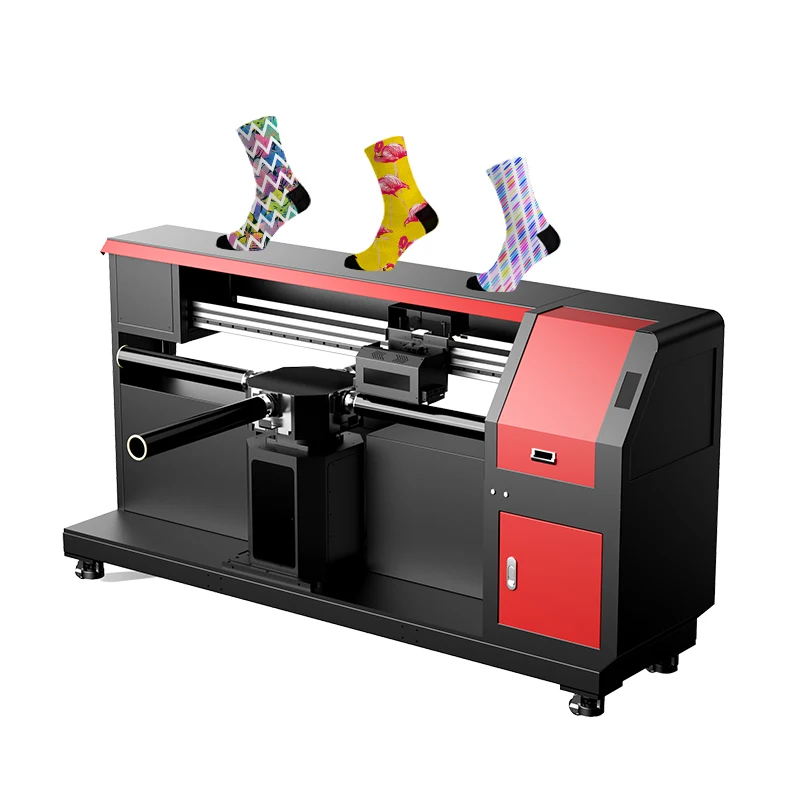 Automatic socks printing Machine for sports socks