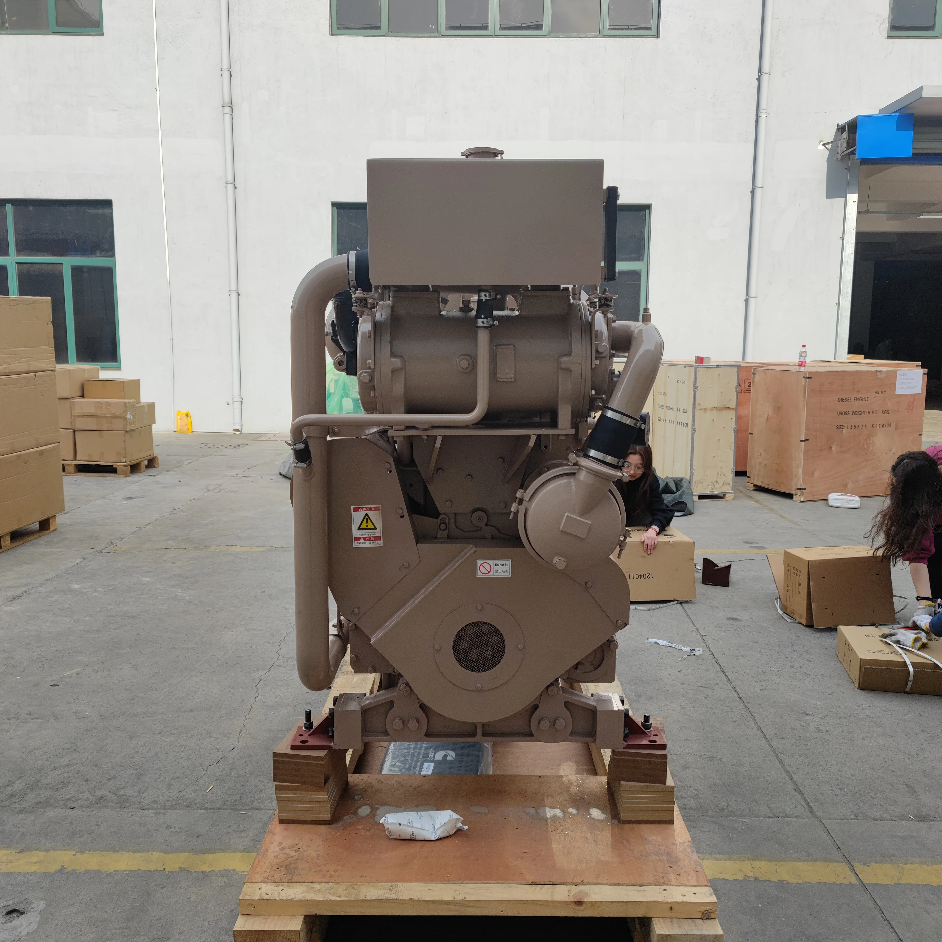 Original Boat Engines 600HP 1800 rpm KTA19-M600 outboard marine diesel engines for sale