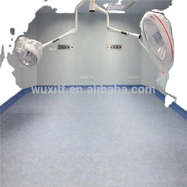 Good quality conductive floor for operation room of hospital 2mm thick antistatic floor