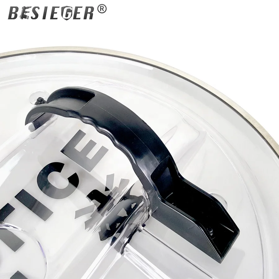 Hand held metal rimmed police riot shield PC polycarbonate reinforced 147j Joule high performance military riot shield