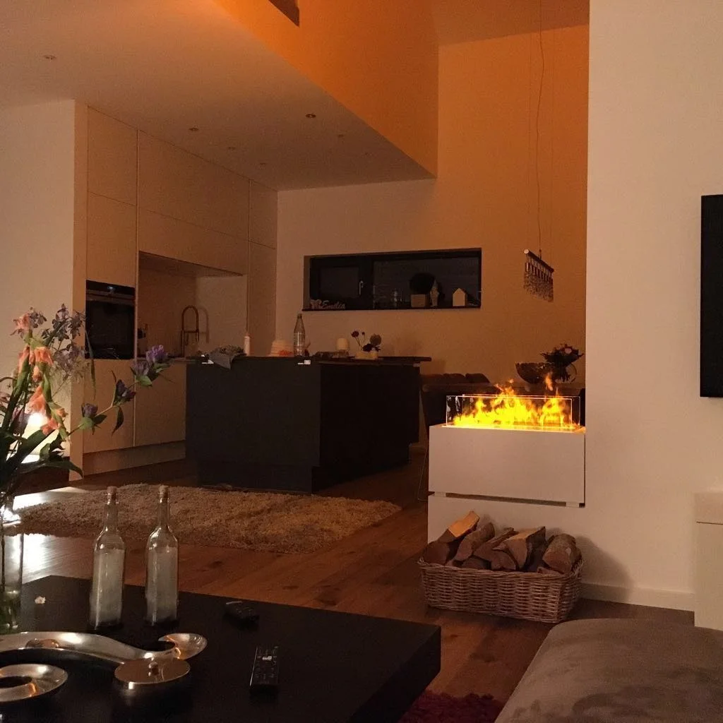 High-end interior decorative flames heater RGBW 64 colors 3D water vapor fireplace wall mounted remote control steam fireplace