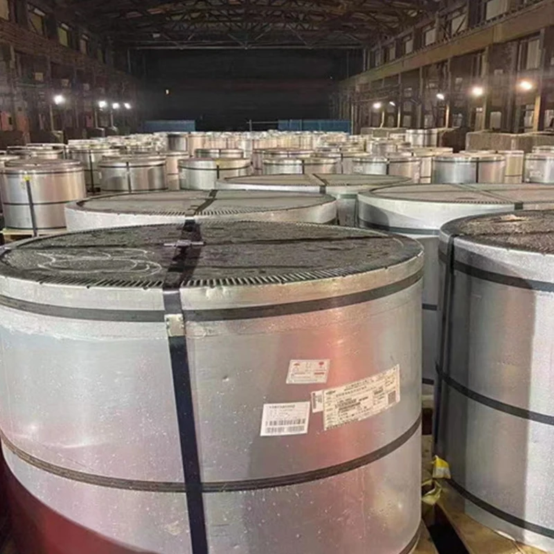 Brand New MS Sheet Steel Coil Galvalume Az275 Manufacture Hot-dip Zinc Coated Galvanized Wear Resistant Steel Cutting 100-1250mm