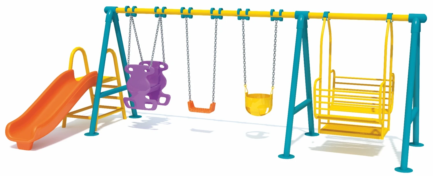 outdoor swing with slide outdoor playground