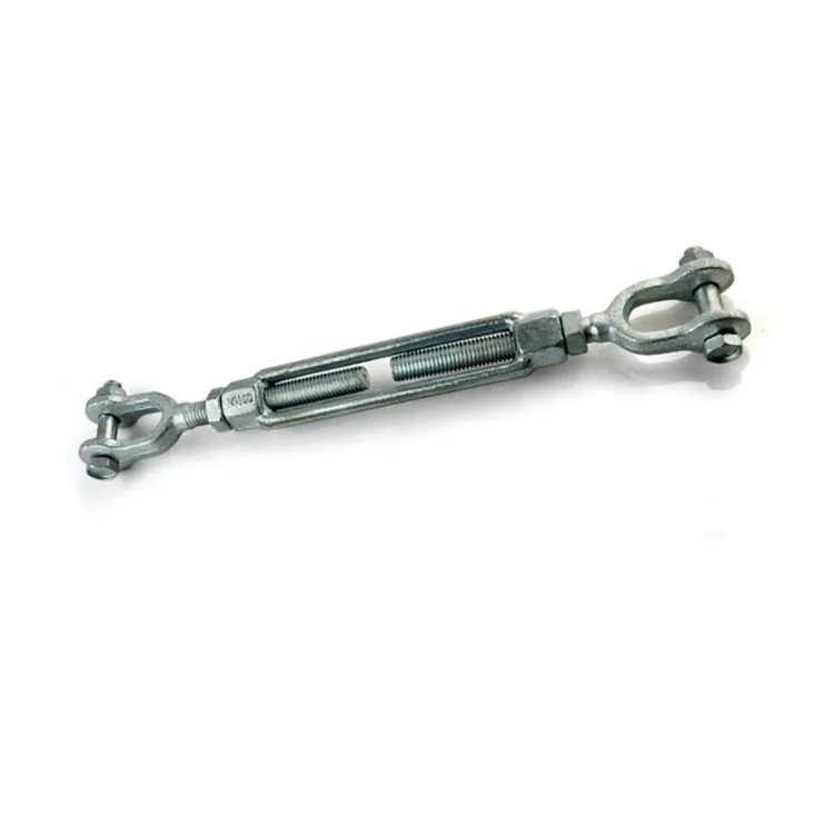 Turnbuckle High Quality DIN1480 Galvanized Drop Forged Eye Hook size M6-M48 Jaw