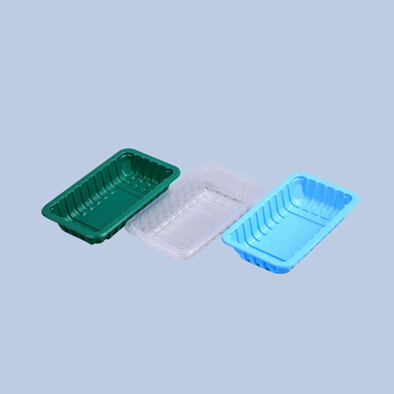 Wholesale PET vegetable packaging tray