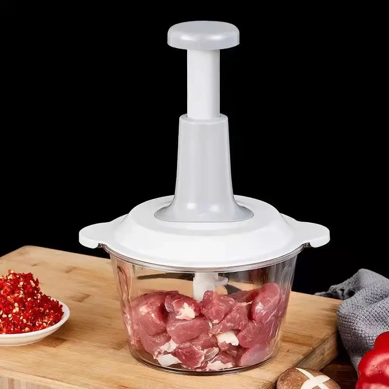 New Products 2024 1.5L New Arrival Multi-Purpose Manual Meat Grinder Veggie Vegetable Slicer Cutter