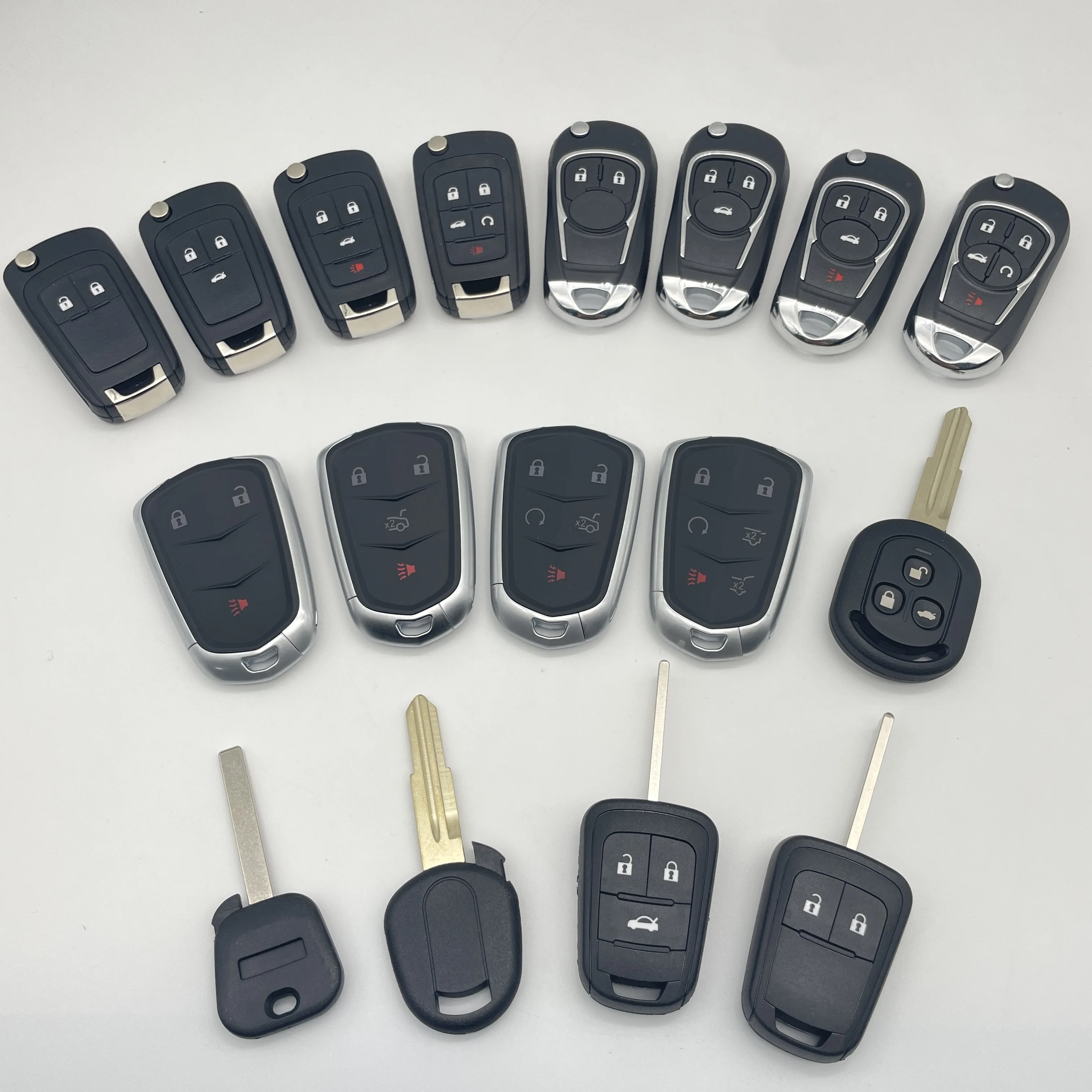 Flip Transponder Smart Car Auto Key FOB Blank Carkey Autokey Shell Housing Case For Aftersales Market