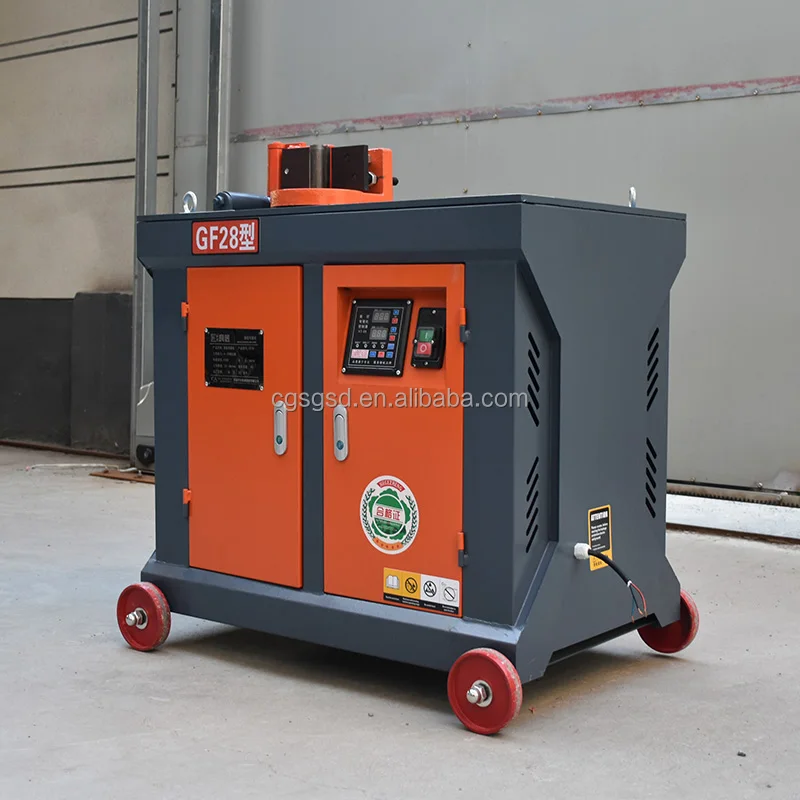 Лидер продаж GF28-CNC стальные гибочные машины железная арматура гибочная машина 28 мм 380 В стальная