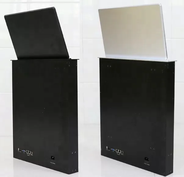 monitor flip for conference room table Motorized Flip Up LCD Lift Display Lift Conference System Screen Microphone Lift Monitor