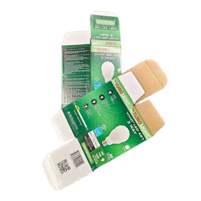 Shanli custom Printing Paper Led Light Led Bulb Packaging Box