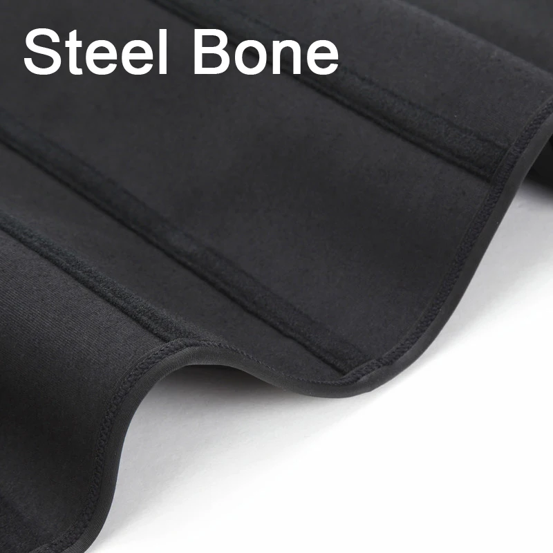 Custom Slimming Women Body Shapers Zipper Three Straps Belt Corset Waist Trainer with 3 Hooks Waist Cinchers Latex Black Opp Bag