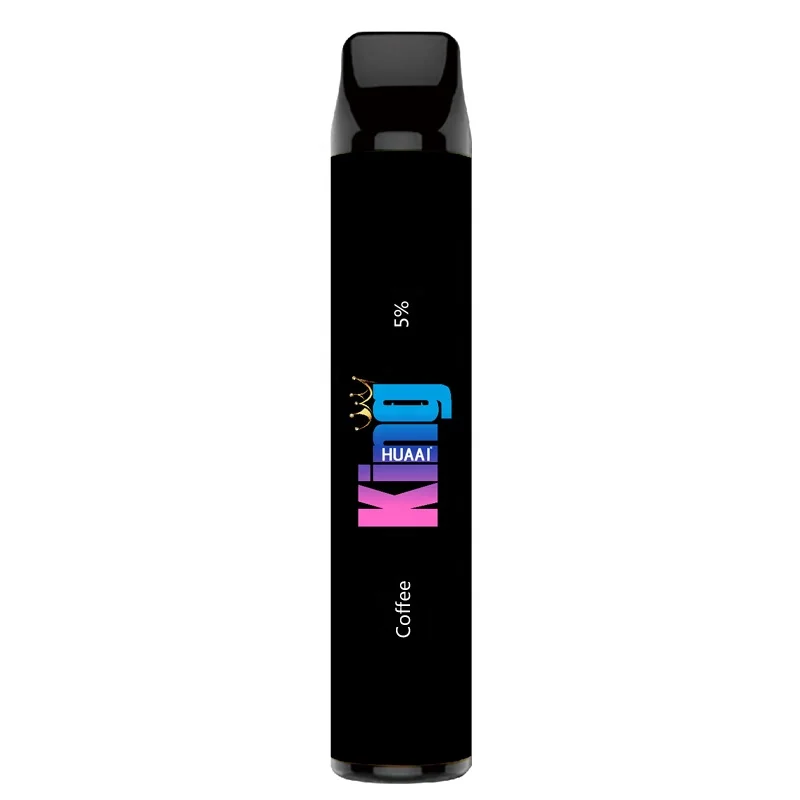 HUAAI KING  puffs vapes 1600 puffs  rechargeable OEM ODM 2000 2500 3000 4000 5000 USA mesh cotton