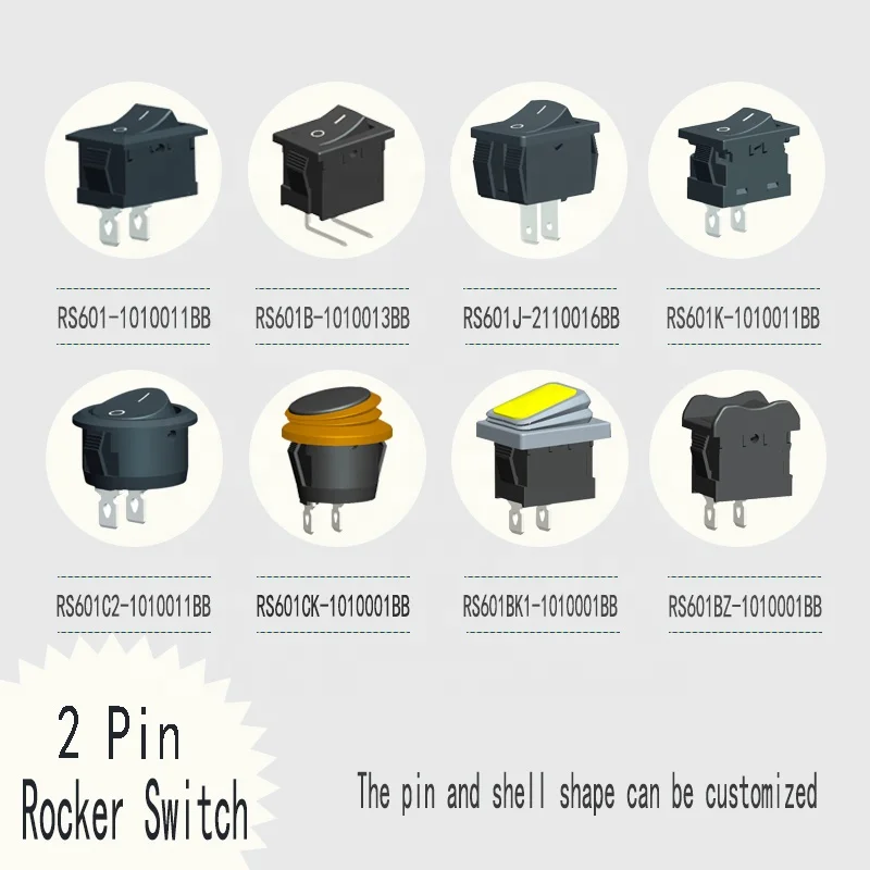 Centermcx 4 pin кулисный переключатель dpdt