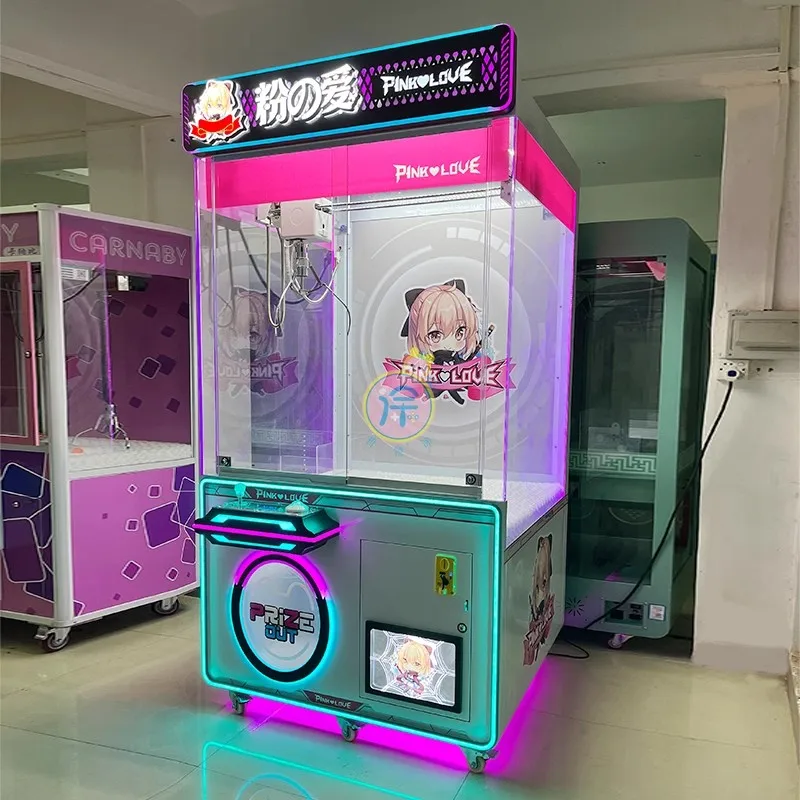 vending claw  coin operated machines kawaii claw machine doll plush toy wedding gift