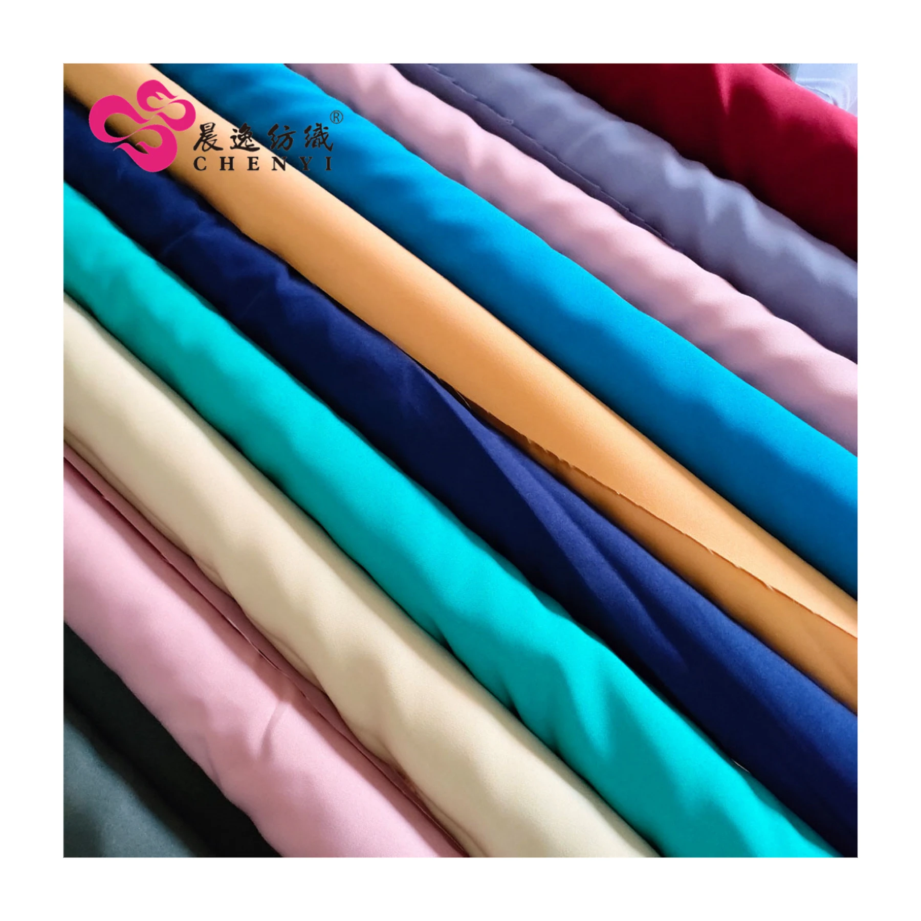 100% полиэстер мини матовые ткани для одежды