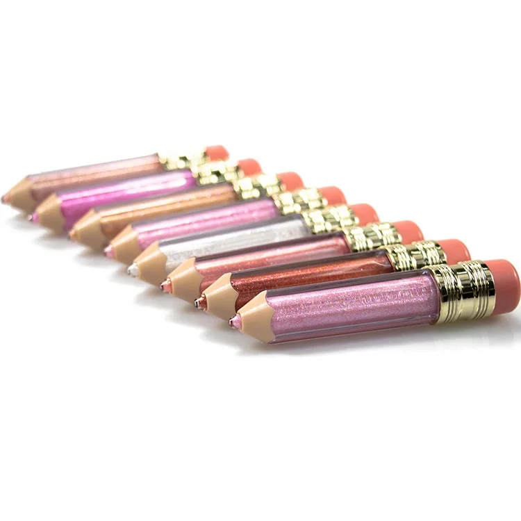 Частная этикетка макияж карандаш трубки блеск дети блеск для губ