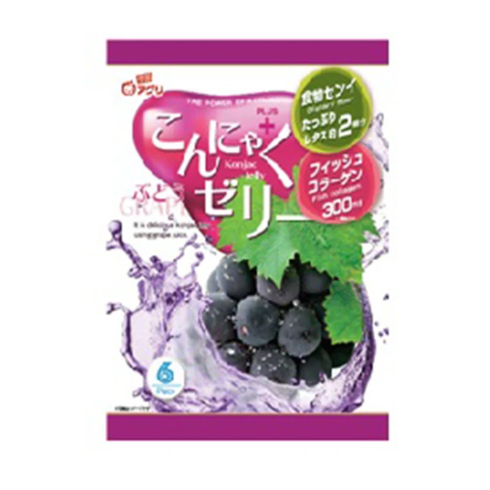 
High Quality Japan Collagen Peptide Clear Grape Brands Jelly Bowl 