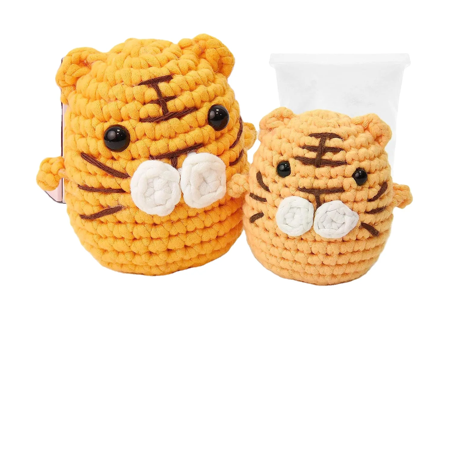 Support customization DIY animal crochet kits for beginners DIY craft needlework kit de crochet starter set