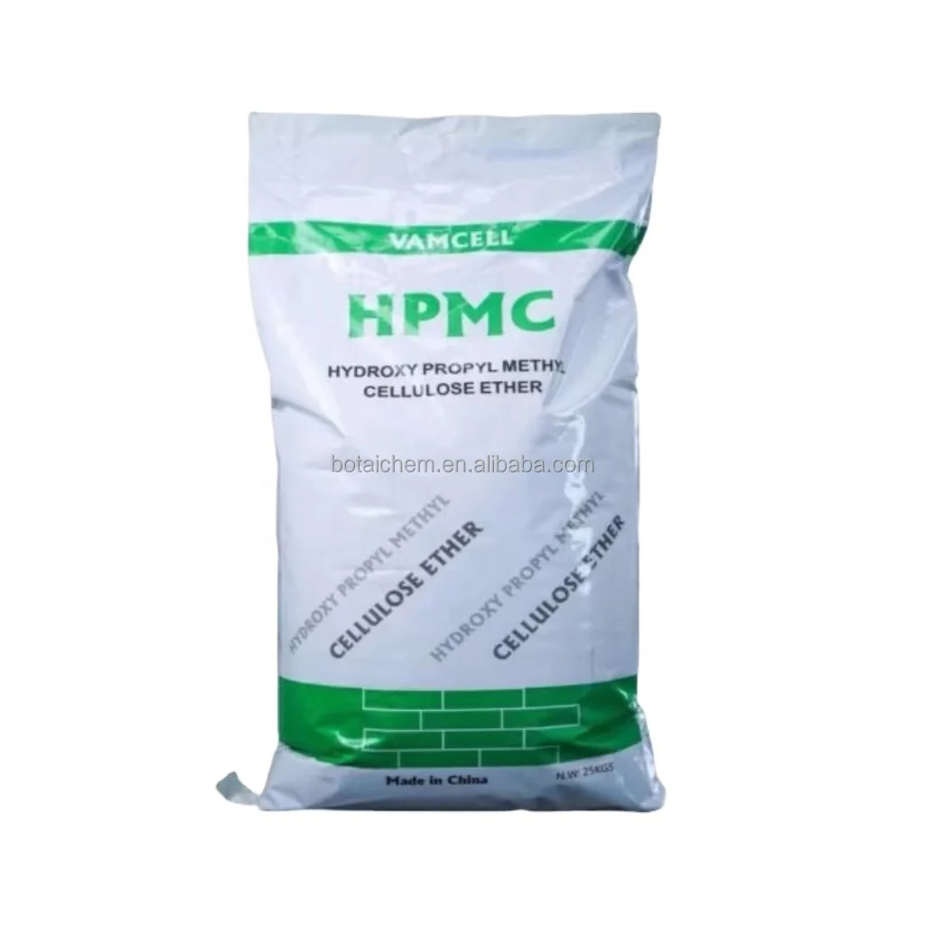 Гипсовый Пастер гидроксипорпилметилцеллюлоза Hpmc Порошковая плитка клей Химические Вспомогательные агенты вязкость 200000