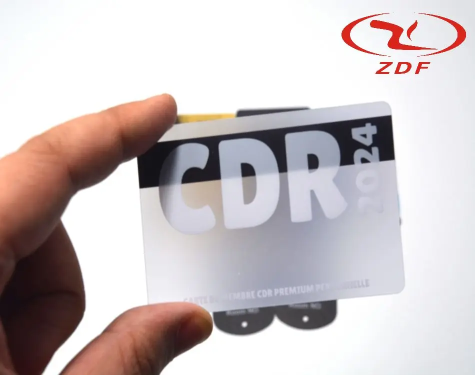 High Quality Clear PVC Business Card Mixed Style Designs Customized Offset Printing and Moulding Processing Competitive Price