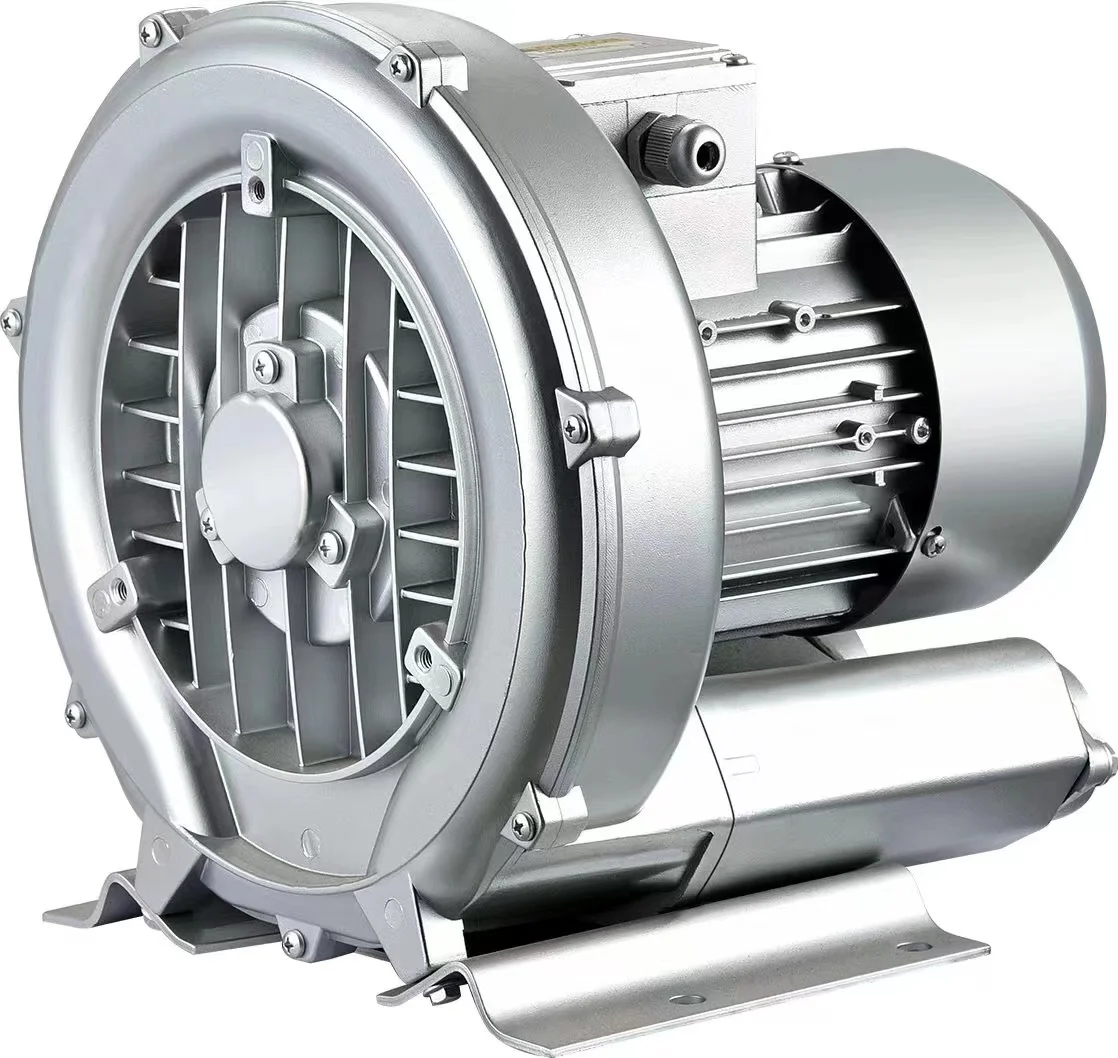 10HP 7.5KW fish pond air blower vortex air pump centrifugal fan vacuum high power Industrial vortex air blower fan