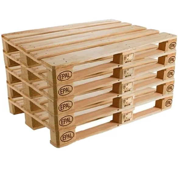 Euro Standard 2 Entry 4 Entry Wood Pallet Stainless Steel Pallet for Sale Industrial Storage Surface
