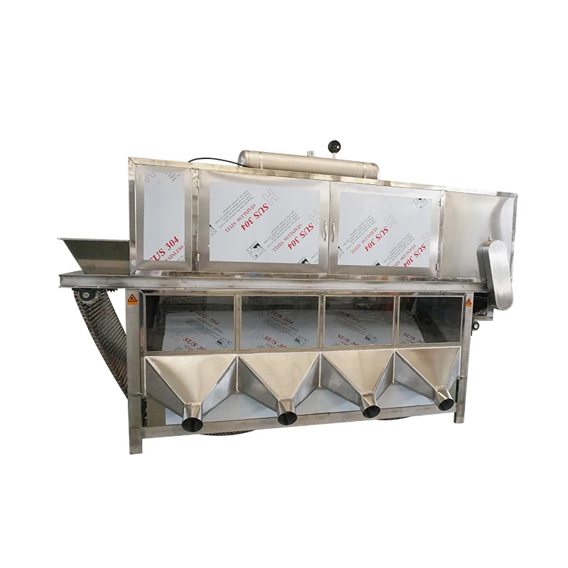 Большая емкость автоматический Чеснок пилинг машина/чеснок машина для изготовления изделий