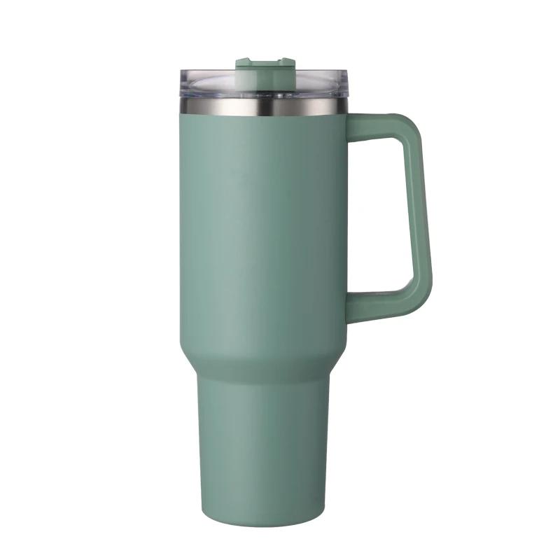 CUPPARK Travel H1.0 нержавеющая сталь с вакуумной изоляцией металлическая дорожная кофейная кружка ручкой